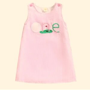 Pink Sleeveless Kids Dress